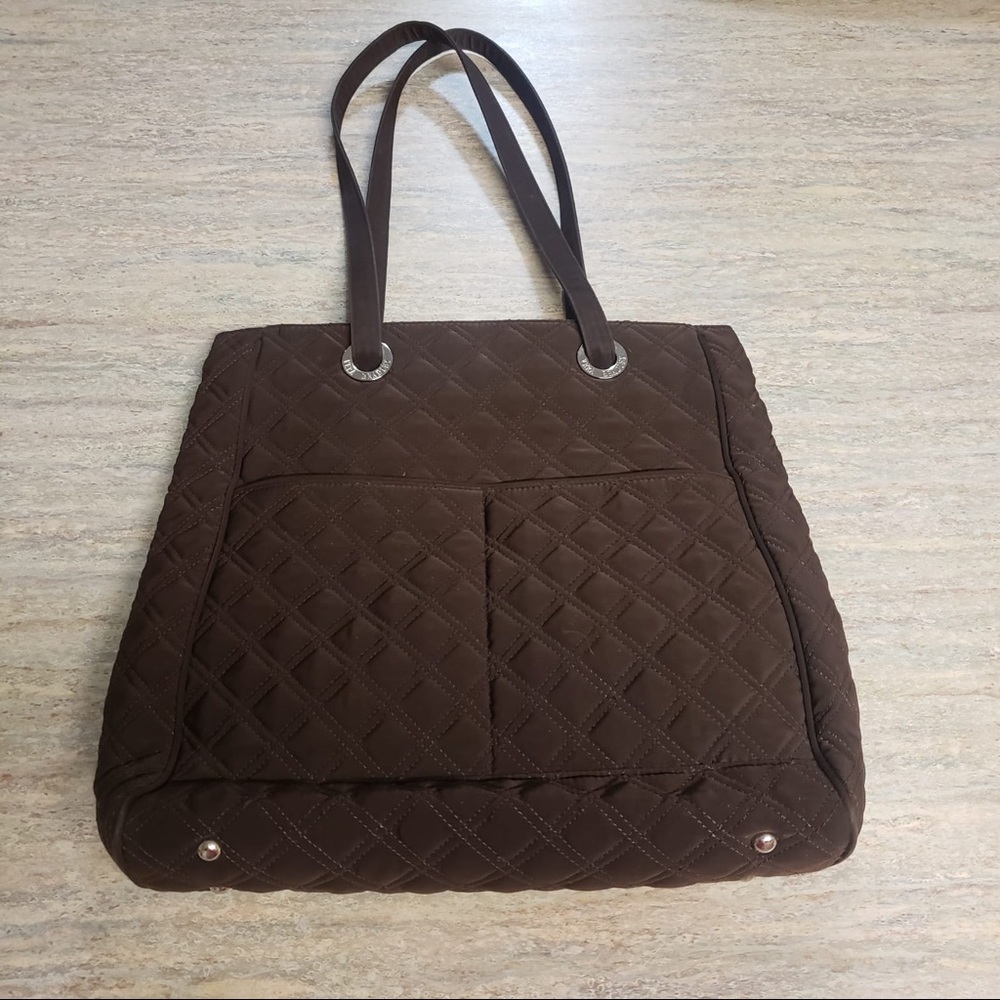 Vera Bradley brown bag - Picture 1 of 11
